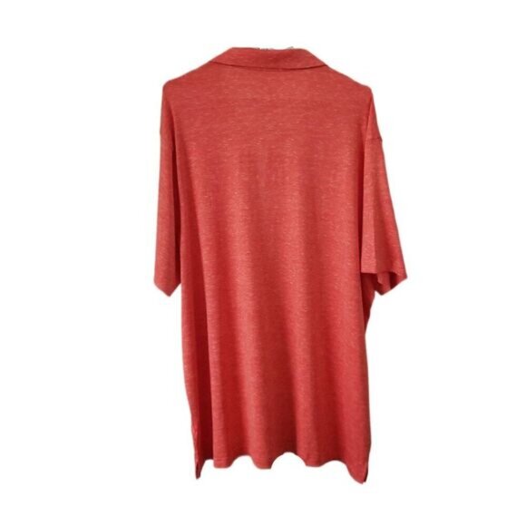 Champion Men's Orange Dri-Fit Lightweight Polo - Picture 2 of 3